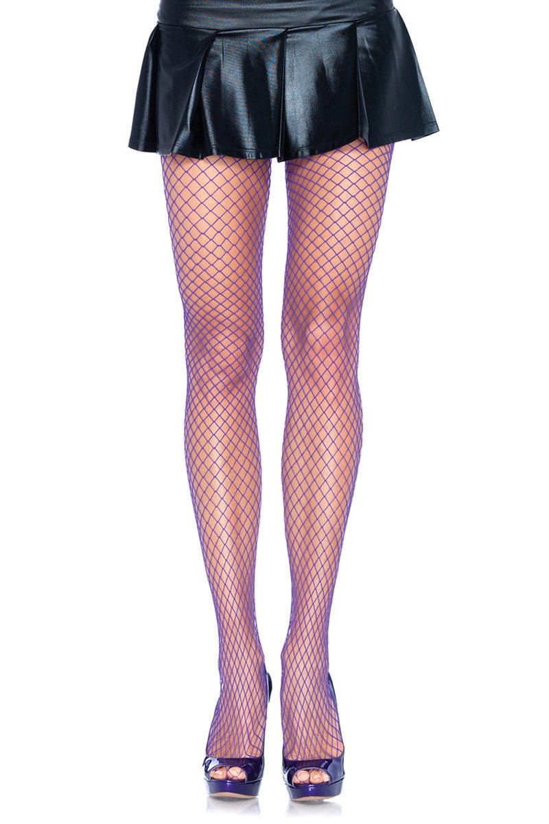 Diamond Net Fishnet Tights [Multiple Colors Available] - socks & stockings - VampireFreaks - Leg Avenue