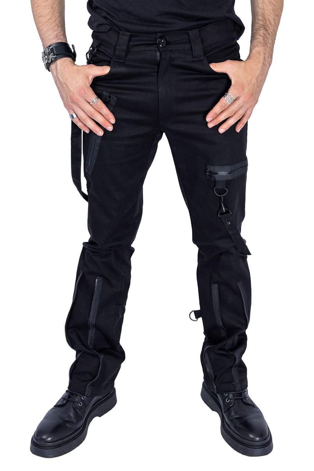 Diego Pants [Black] - mens pants - VampireFreaks - Poizen Industries