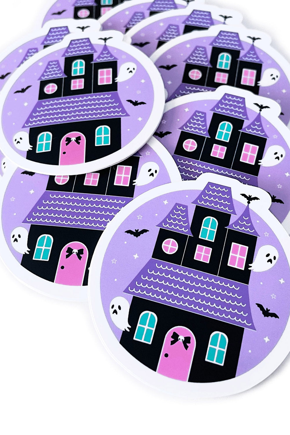 Haunted House Sticker