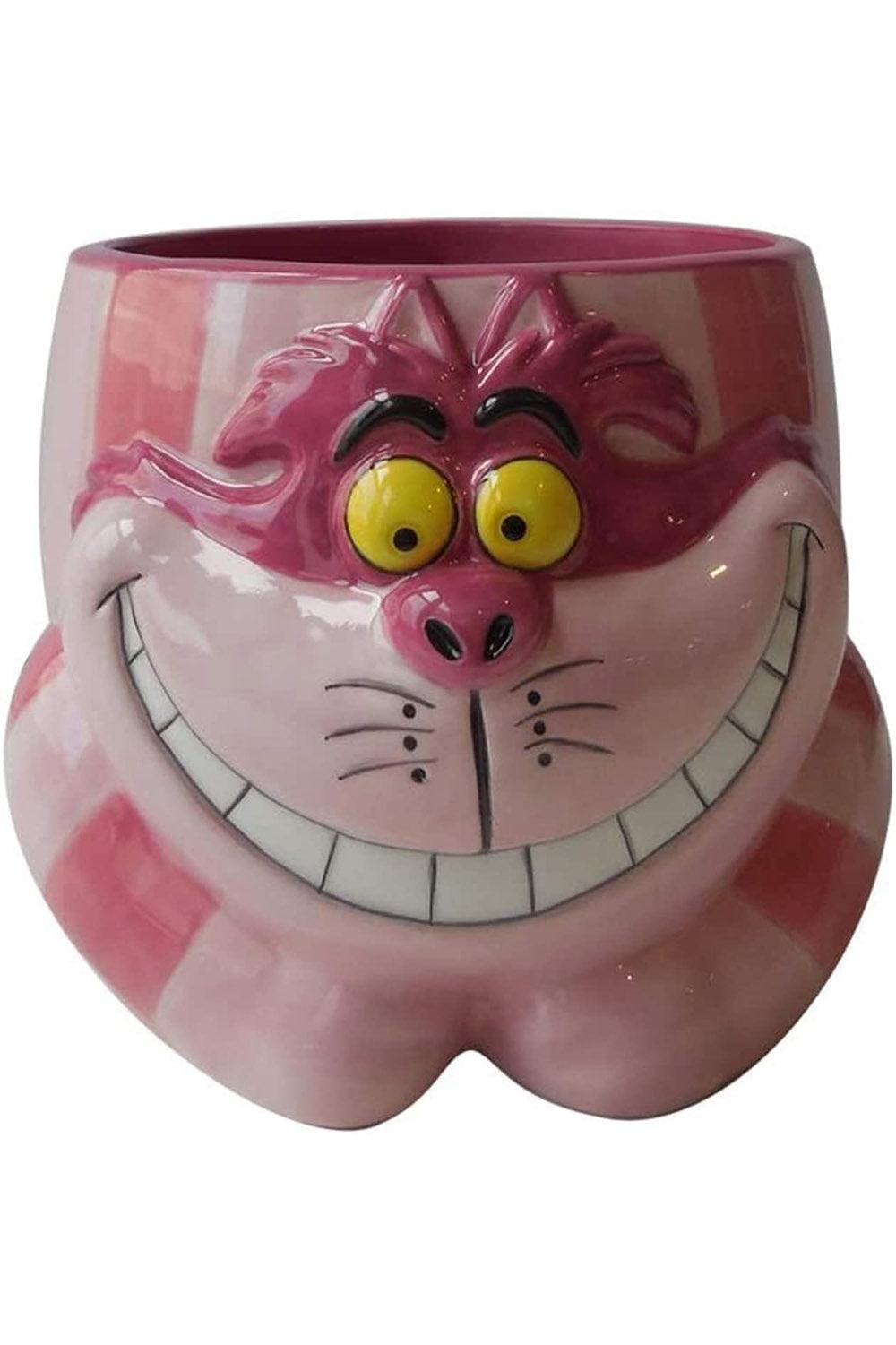 Disney's Cheshire Cat Sculpted Mug - housewares - VampireFreaks - Silver Buffalo