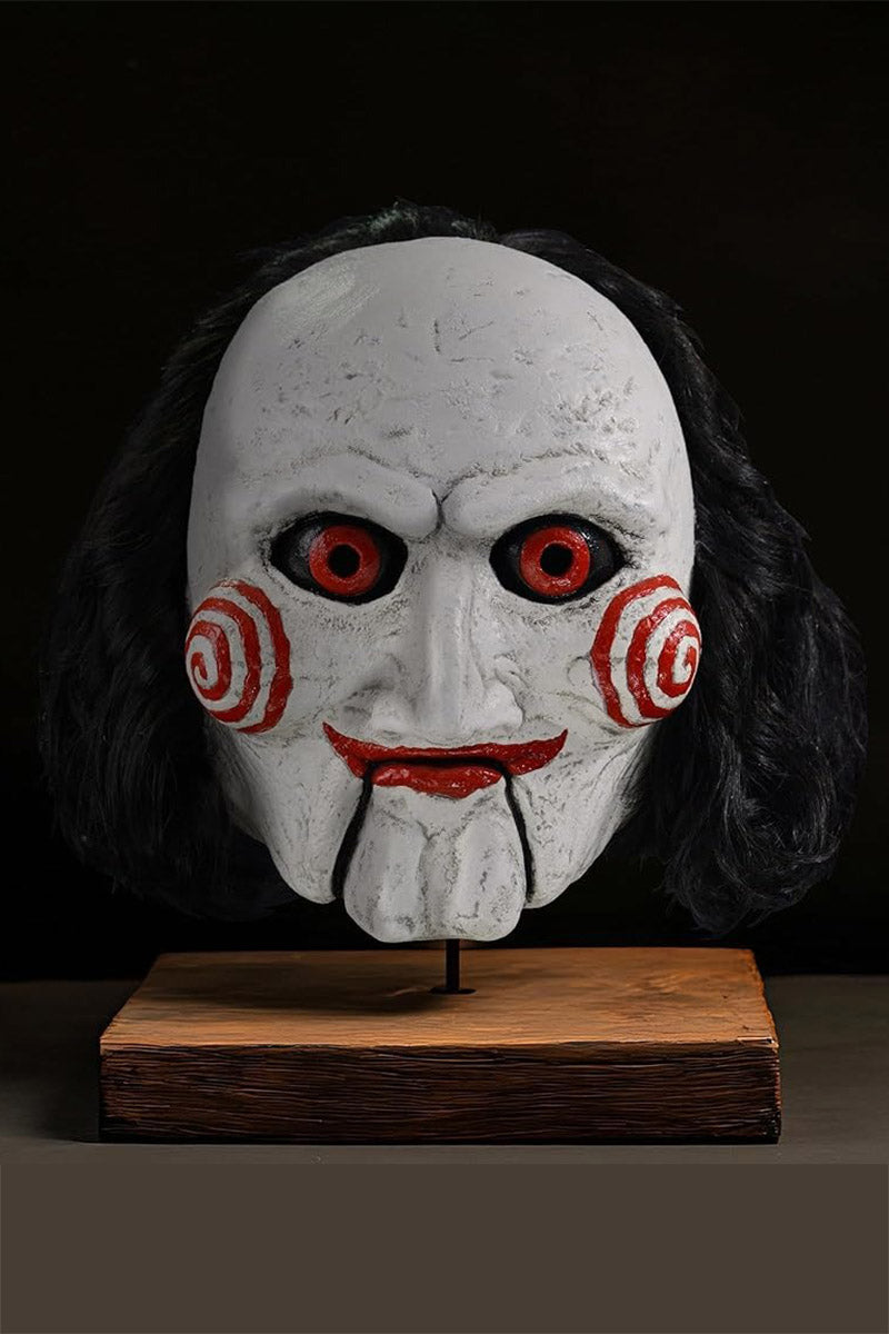 spooky halloween billy puppet face mask
