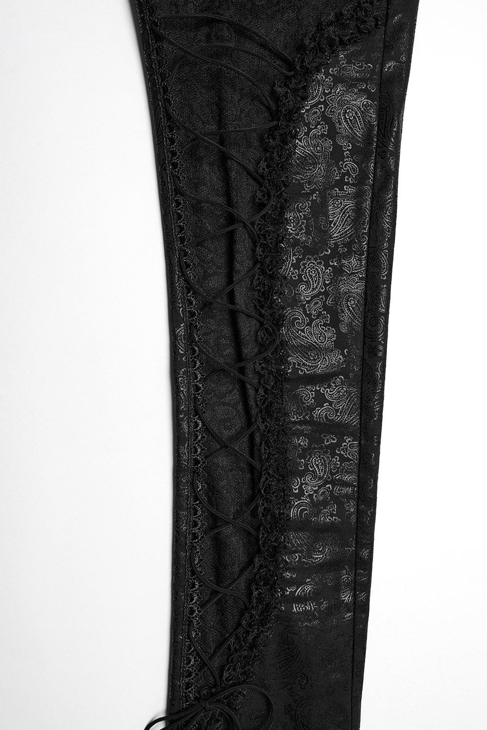 baroque pattern gothic leggings