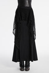 womens grunge goth skirt