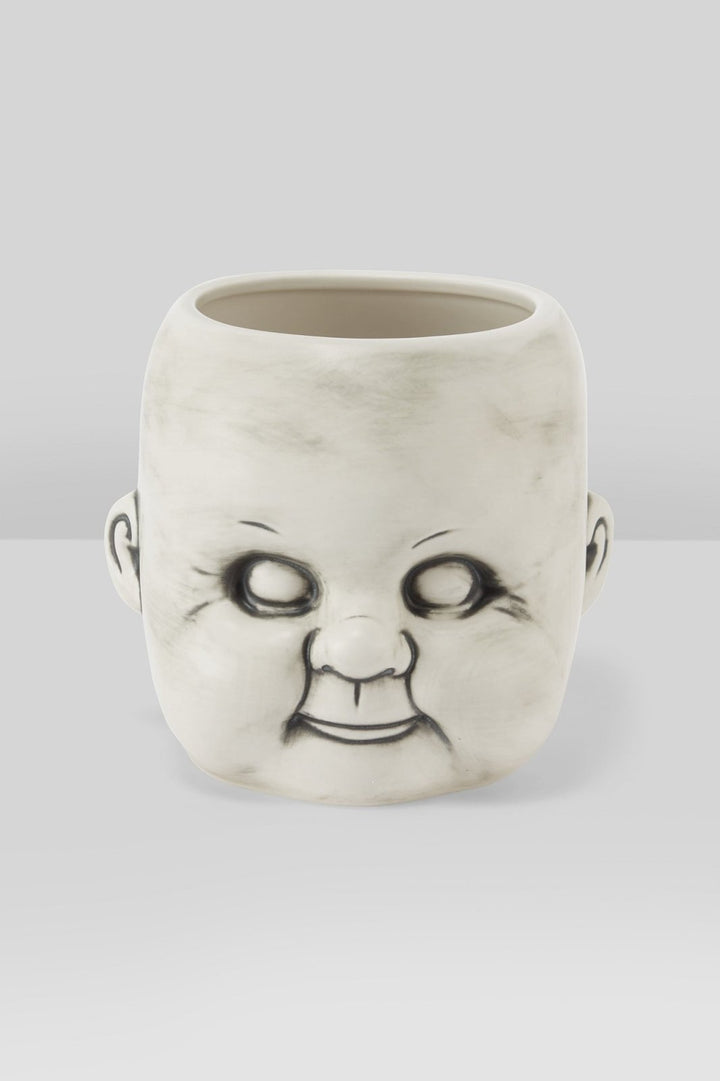 Dolls Head Planter - housewares - VampireFreaks - Killstar