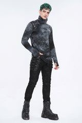 Doomsday Distressed Skinny Jeans - mens pants - VampireFreaks - Devil Fashion