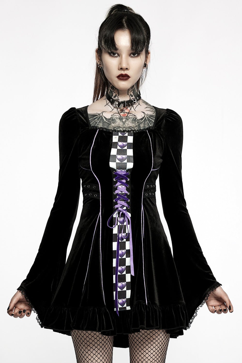 Down the Rabbithole Dress - dresses - VampireFreaks - Punk Rave