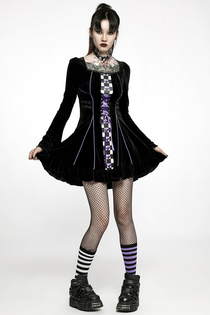 Down the Rabbithole Dress - dresses - VampireFreaks - Punk Rave