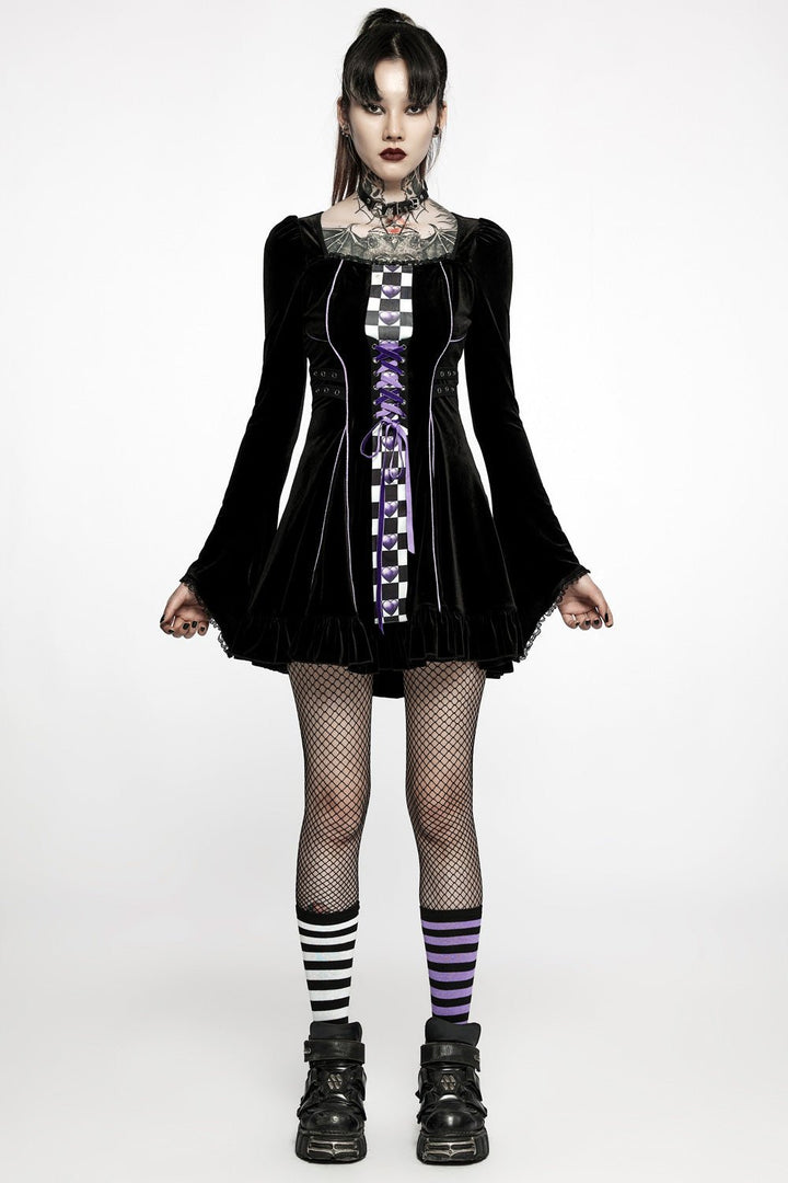 Down the Rabbithole Dress - dresses - VampireFreaks - Punk Rave