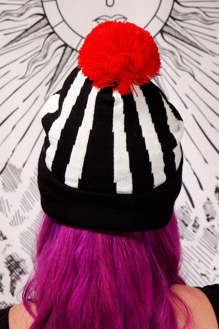 Down to Clown Beanie - hats & scarves & headwear - VampireFreaks - Black Thorn