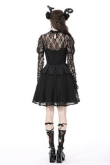 Dracul Puffed Sleeve Blouse - womens tops - VampireFreaks - Dark In Love
