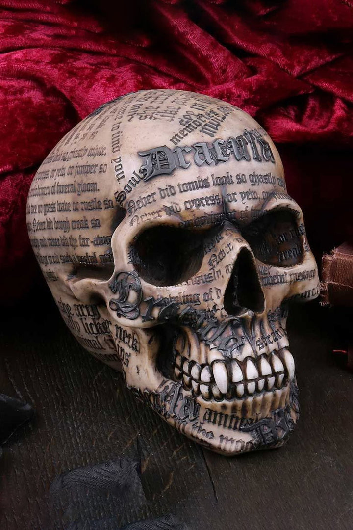 Draculas Tale Skull - housewares - VampireFreaks - Nemesis Now