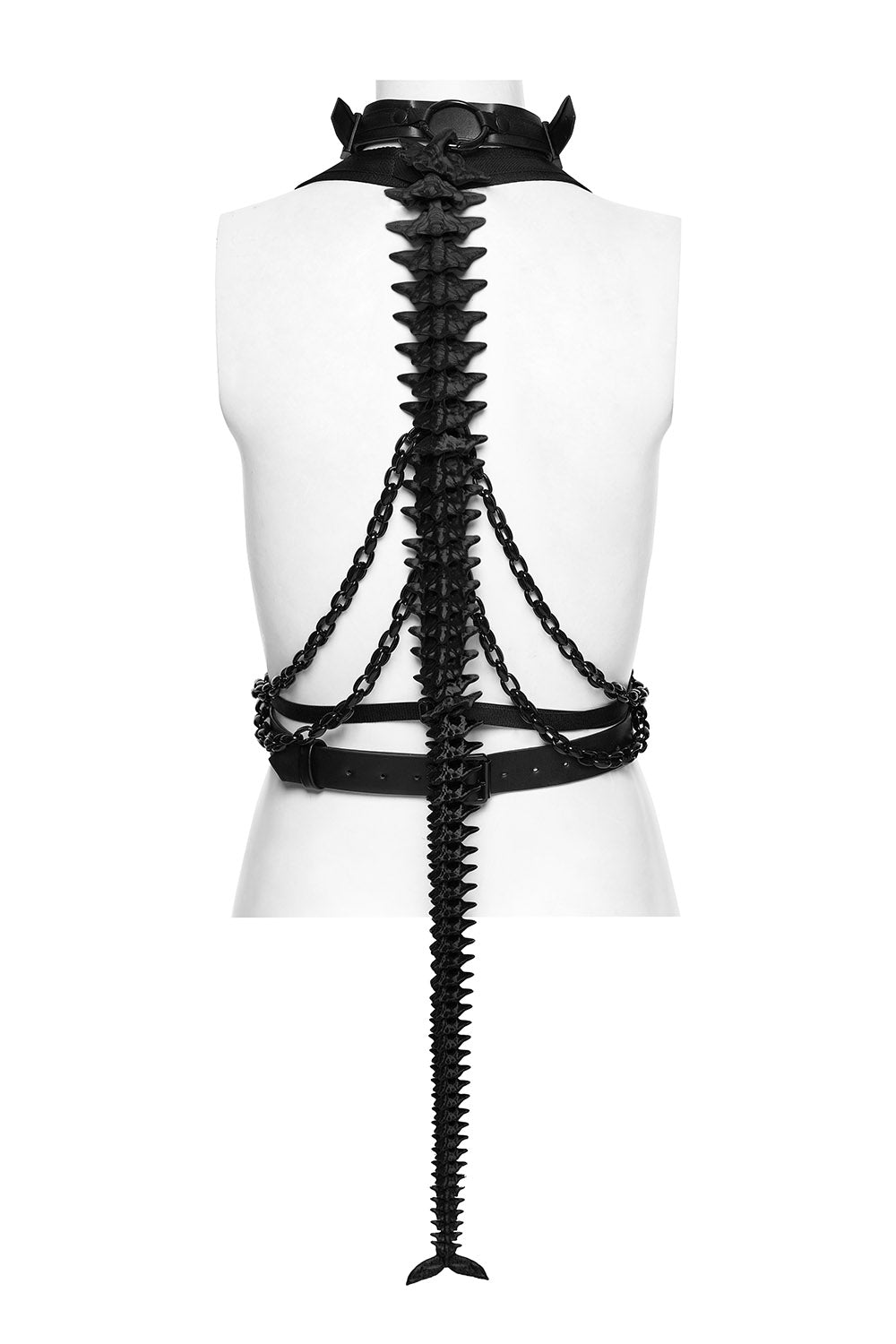 monster skeleton spine harness