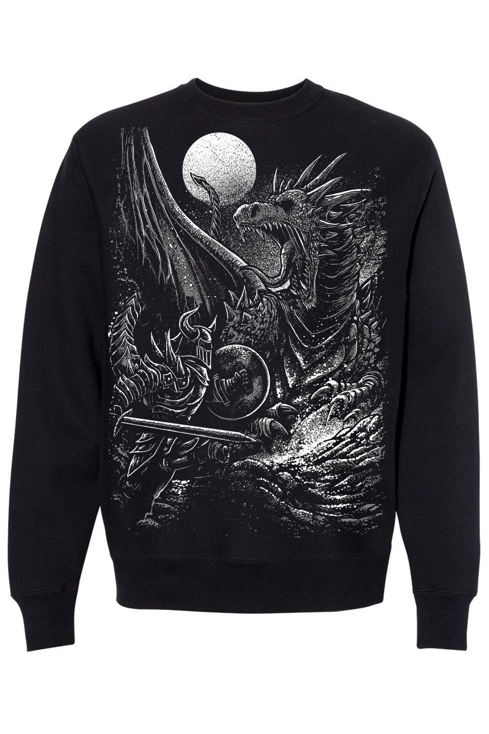 Dragon Knight Sweatshirt - mens outerwear - VampireFreaks - VampireFreaks