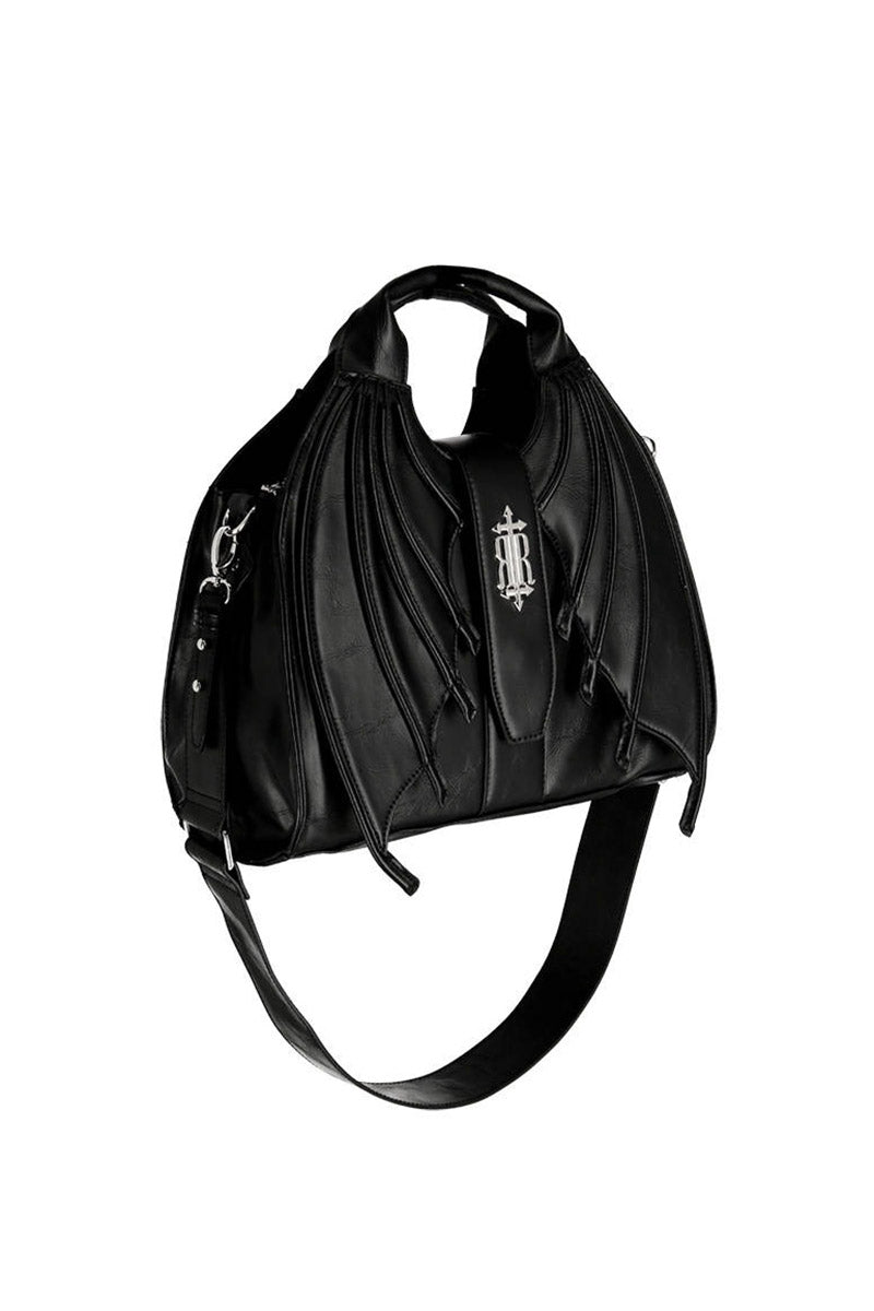 black bat handbag by restyle