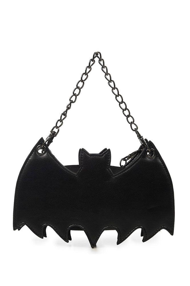 Drawn to Darkness Bat Shoulder Bag - bags & wallets - VampireFreaks - Banned Apparel / Lost Queen