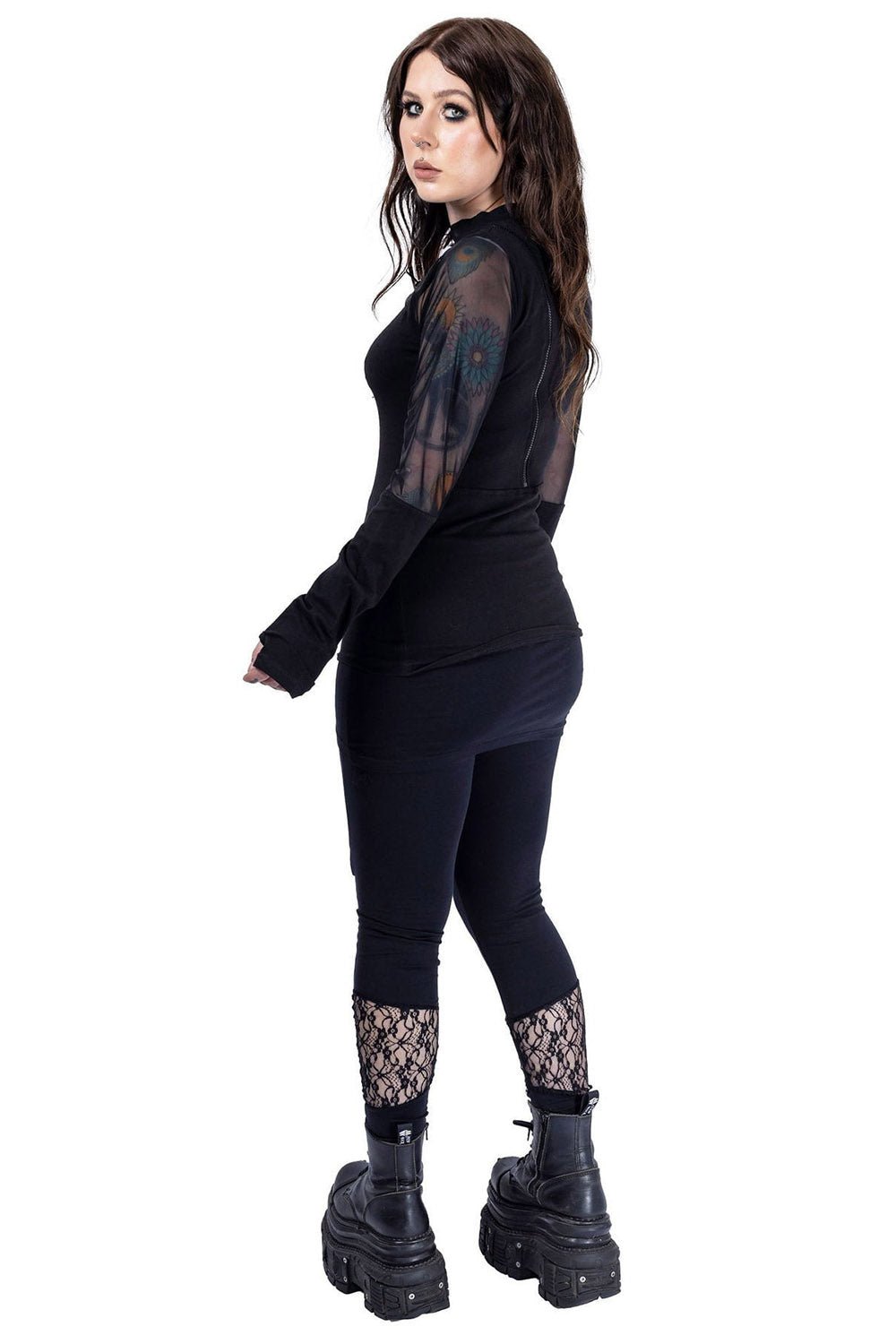 Dreama Leggings - womens bottoms - VampireFreaks - Poizen Industries