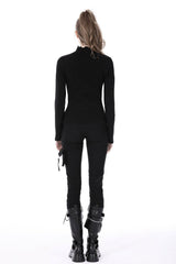 Drearied Cutout Fishnet Top - womens tops - VampireFreaks - Dark In Love