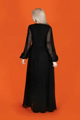 Back view of woman wearing Celestra Dress from Lively Ghosts