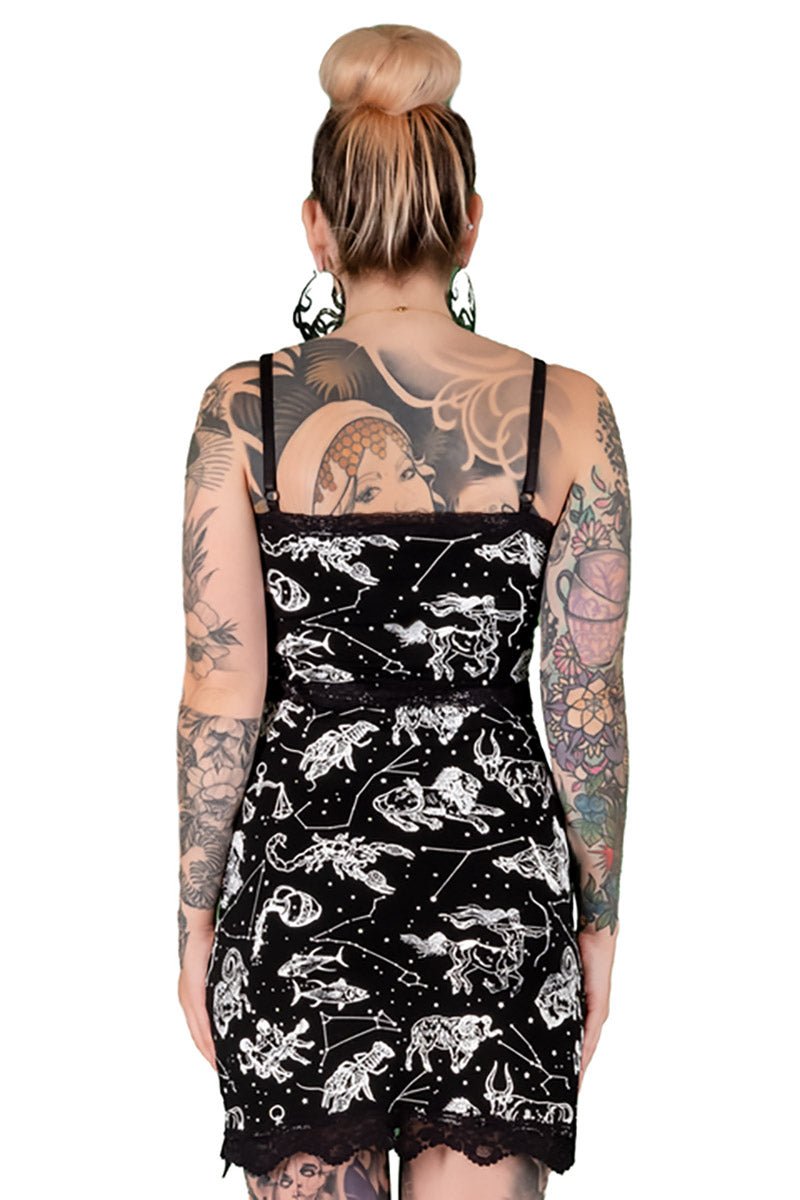 Dress Lace Slip: Sign Of The Zodiac - dresses - VampireFreaks - Too Fast