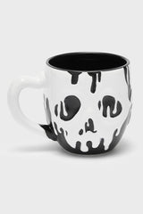 spooky gothic dripping melting effect mug 