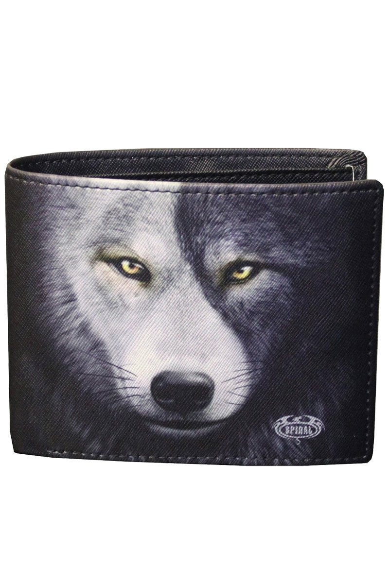 Duality of the Wolf Bifold Wallet - bags & wallets - VampireFreaks - Spiral