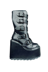 Dune Bat Goth Platform Boots [Blackout] - womens shoes - VampireFreaks - YRU