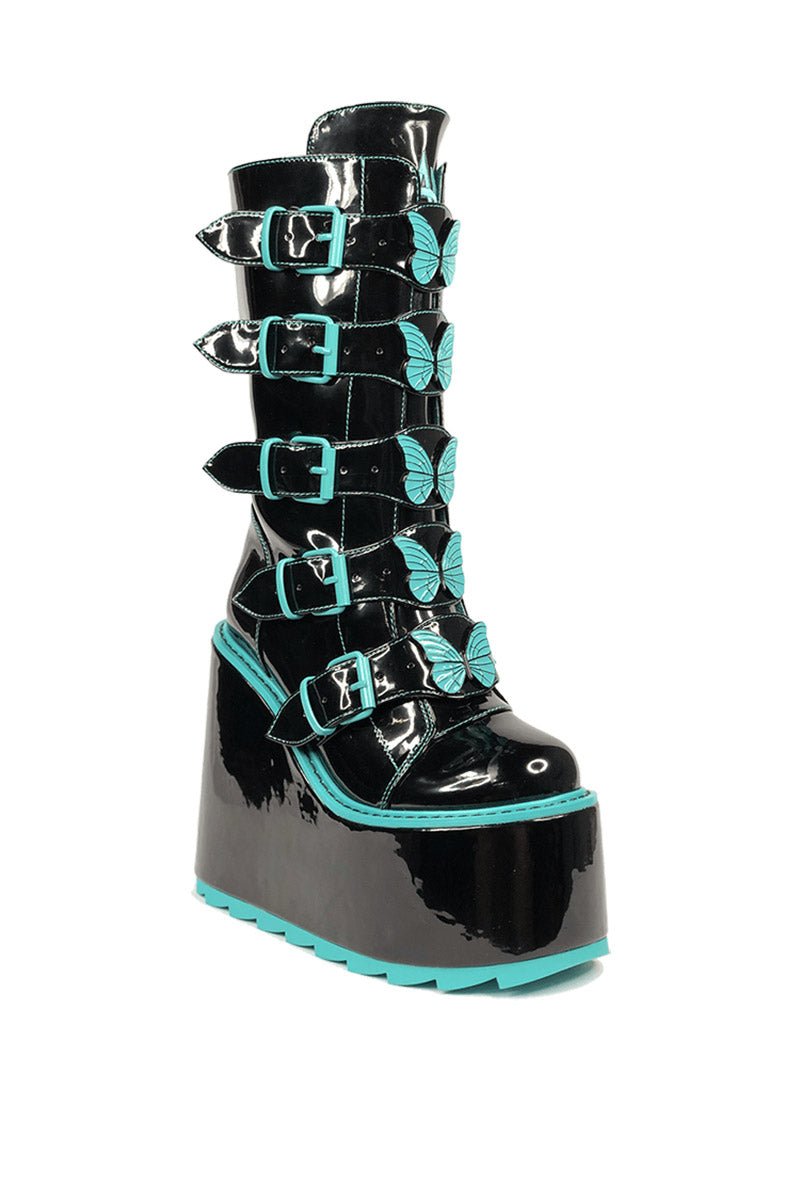 Dune Butterfly Platform Boots