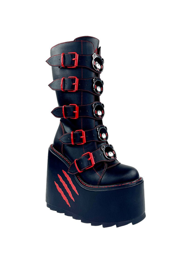 Dune Gloomy Bear Boots [BLACK] - womens shoes - VampireFreaks - YRU