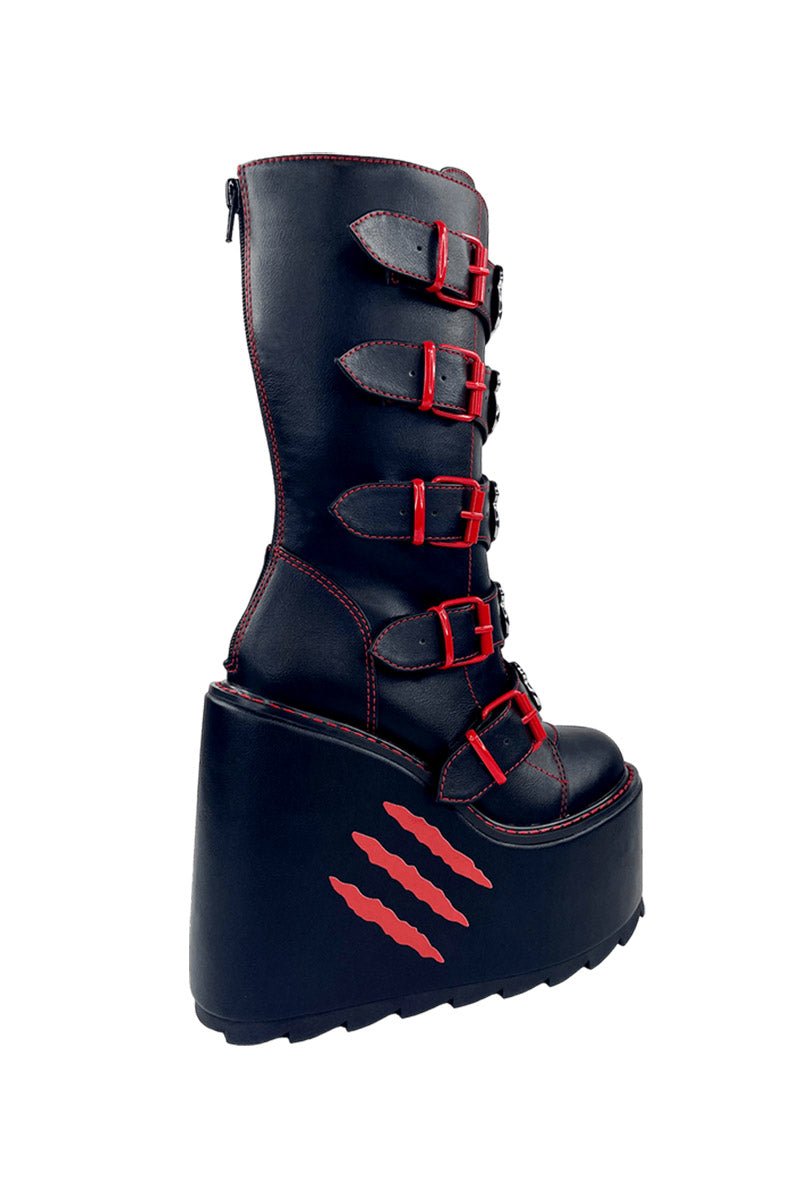 Dune Gloomy Bear Boots [BLACK] - womens shoes - VampireFreaks - YRU