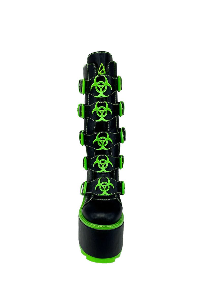 Dune Toxica Platforms [BLACK/GREEN]