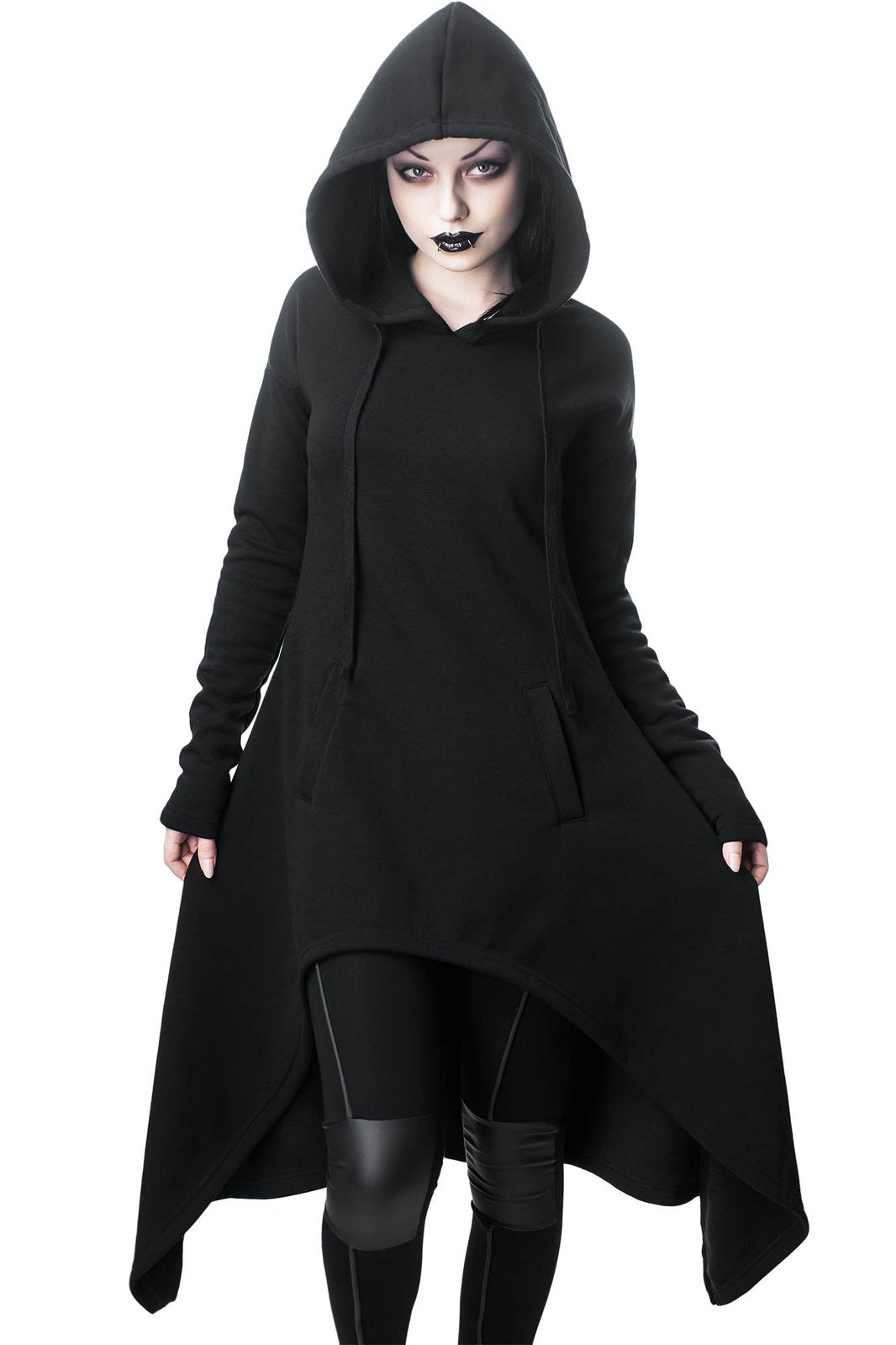 Dungeoness Hoodie - womens outerwear - VampireFreaks - Killstar