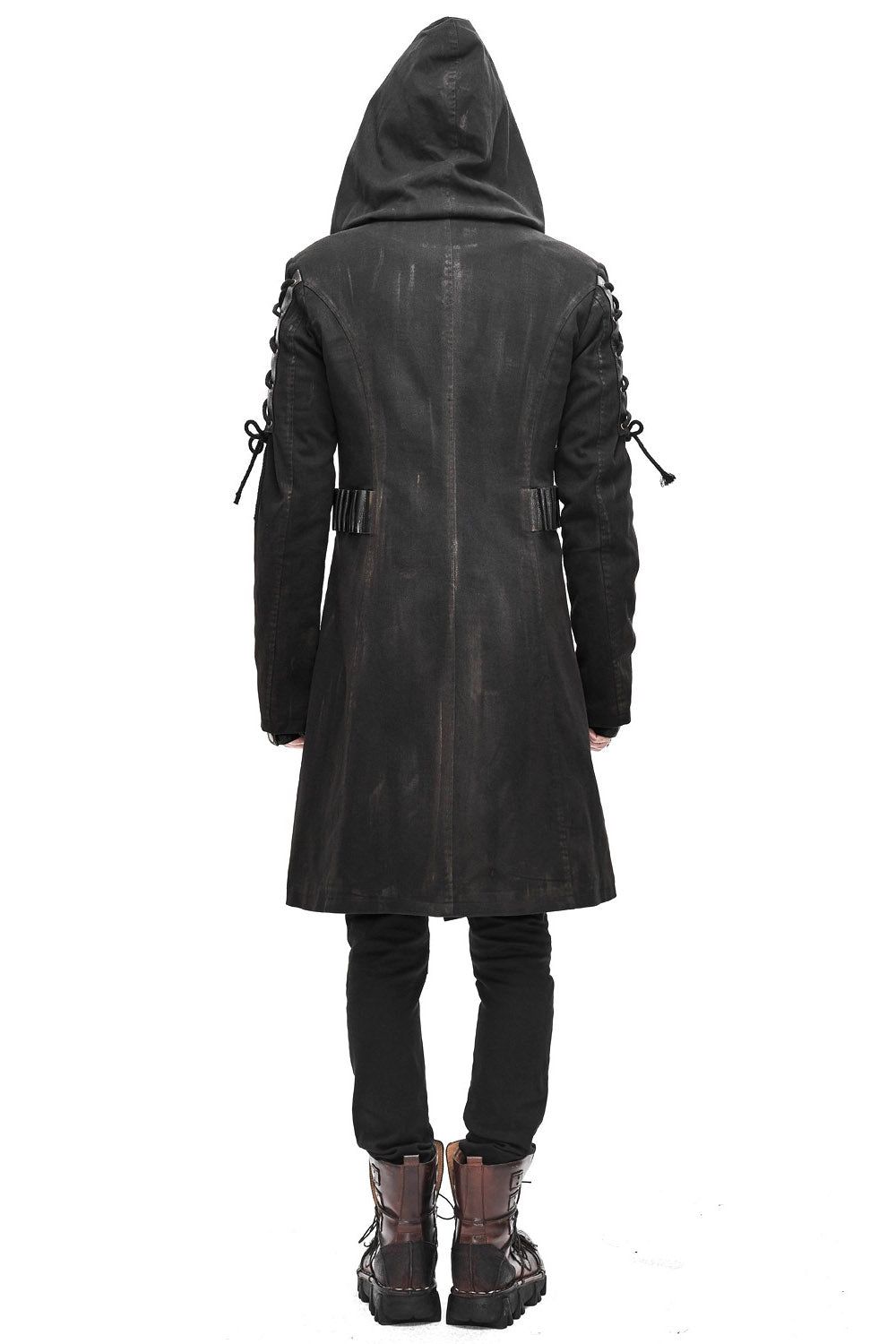 Dust Eater Wasteland Trench Coat - mens outerwear - VampireFreaks - Devil Fashion