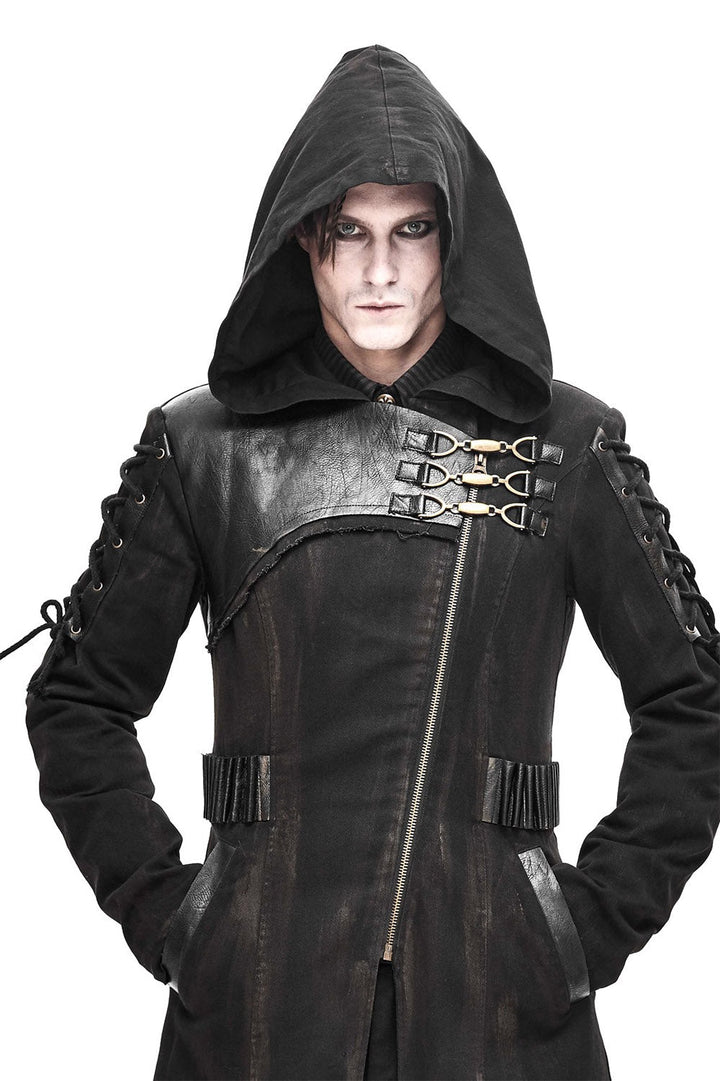 Dust Eater Wasteland Trench Coat - mens outerwear - VampireFreaks - Devil Fashion