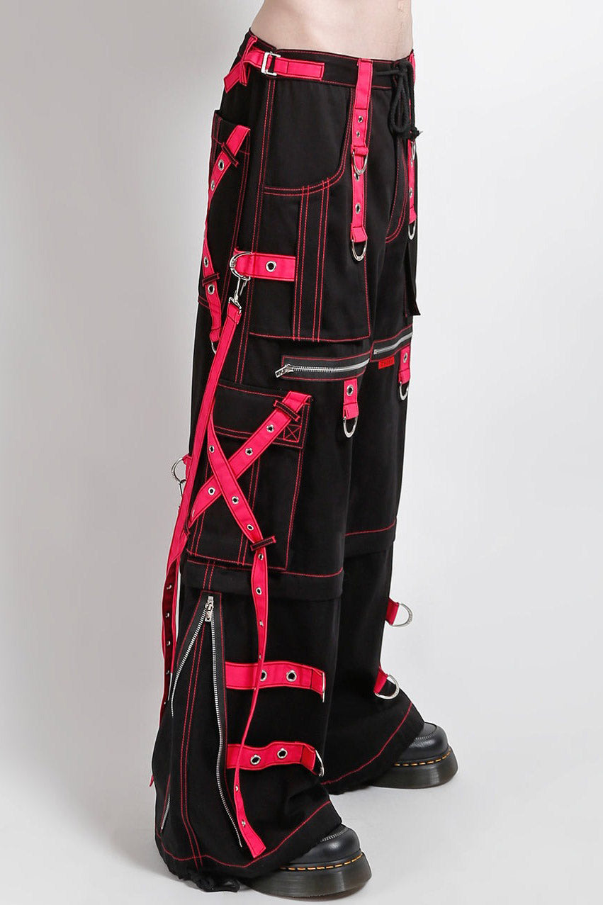 plus size mens tripp NYC hot pink and black pants