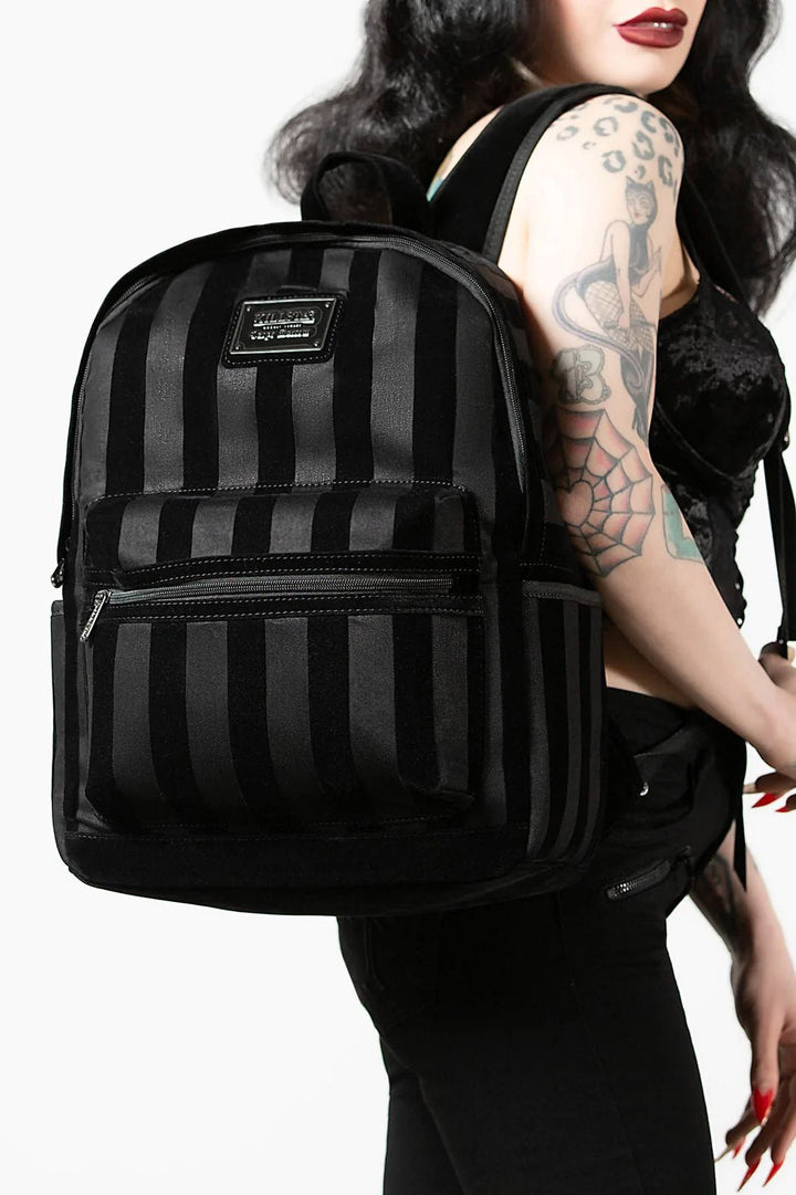 Earn Your Stripes Backpack - bags & wallets - VampireFreaks - Killstar