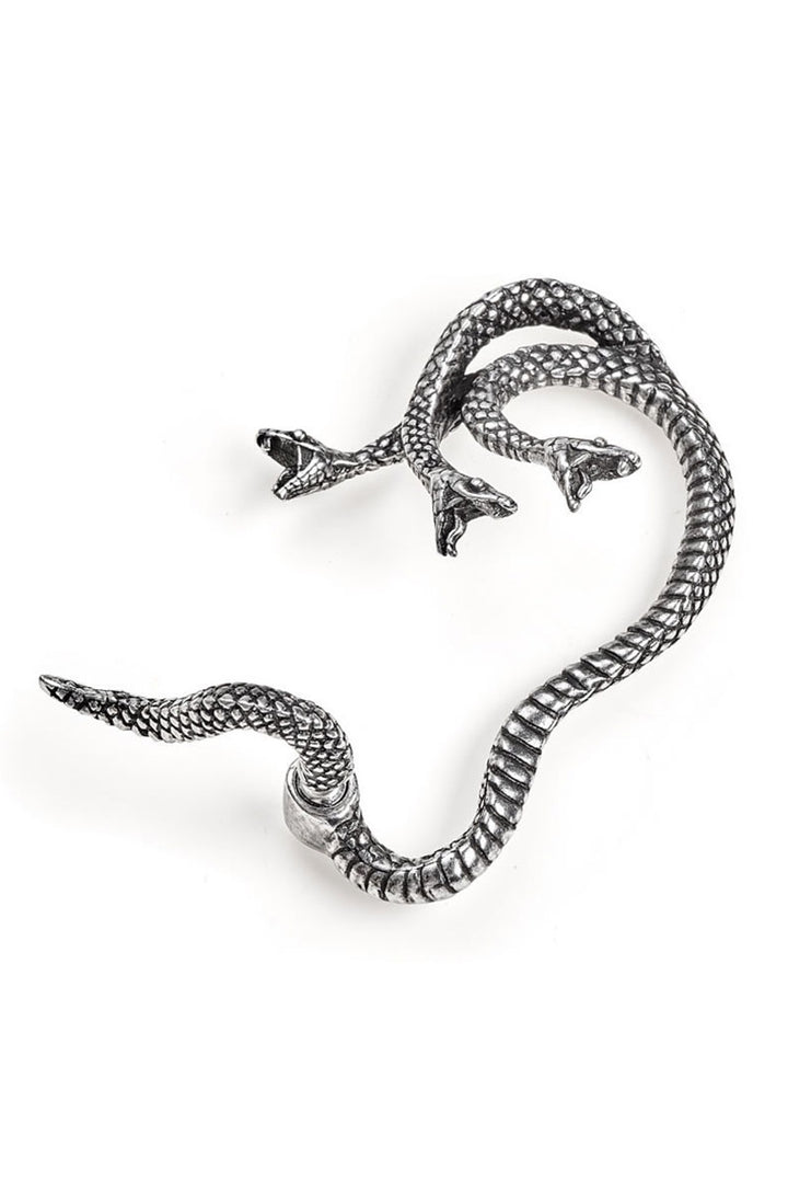 gothic occult snake ear wrap