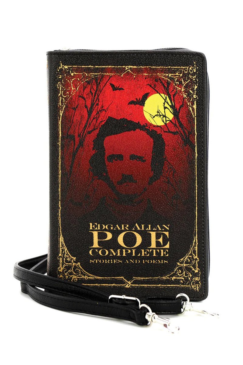 Edgar Allan Poe Book Clutch Bag