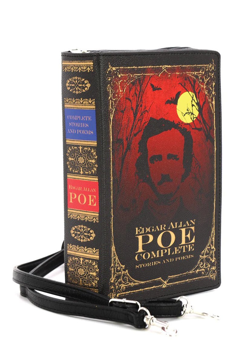 Edgar Allan Poe Book Clutch Bag - bags & wallets - VampireFreaks - Comeco Inc