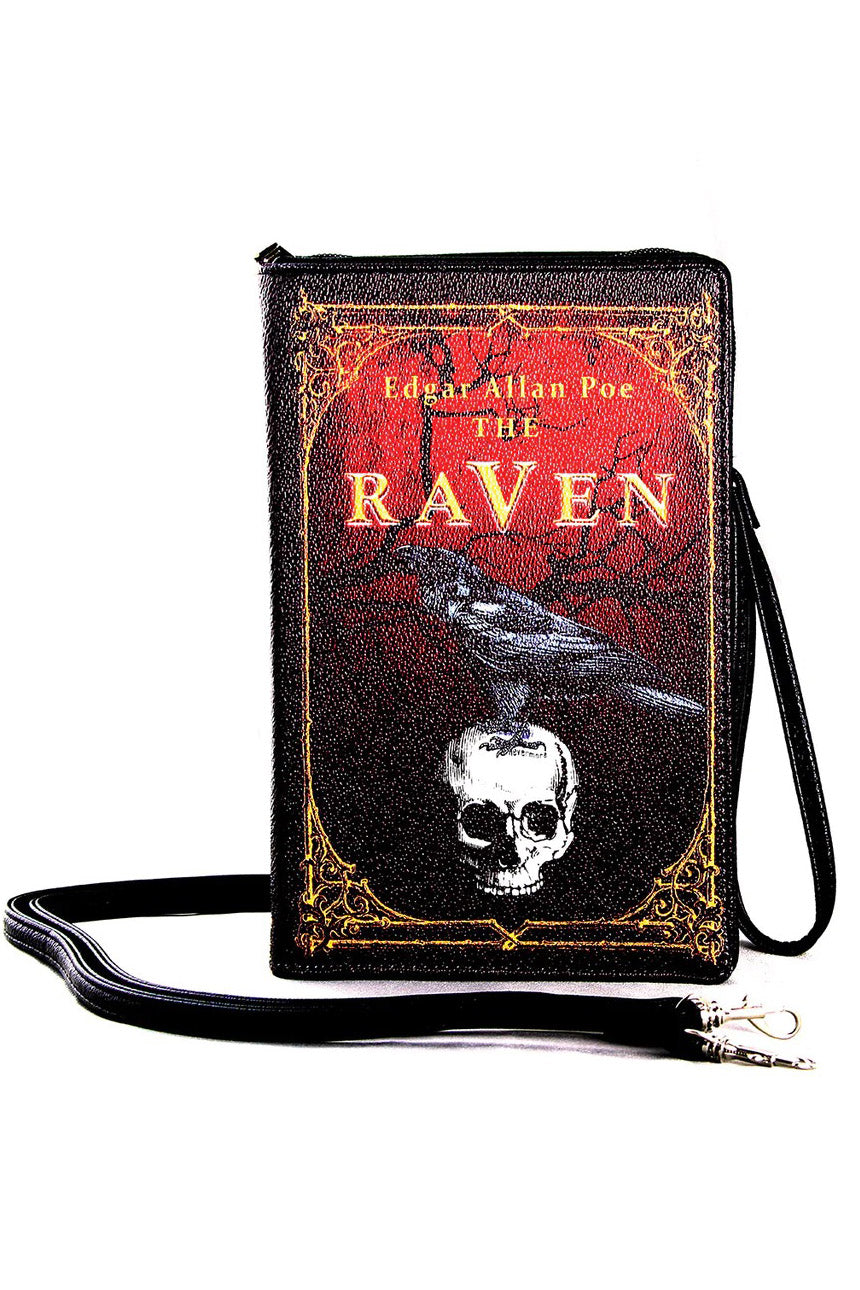 The Raven Vintage Book Clutch Bag