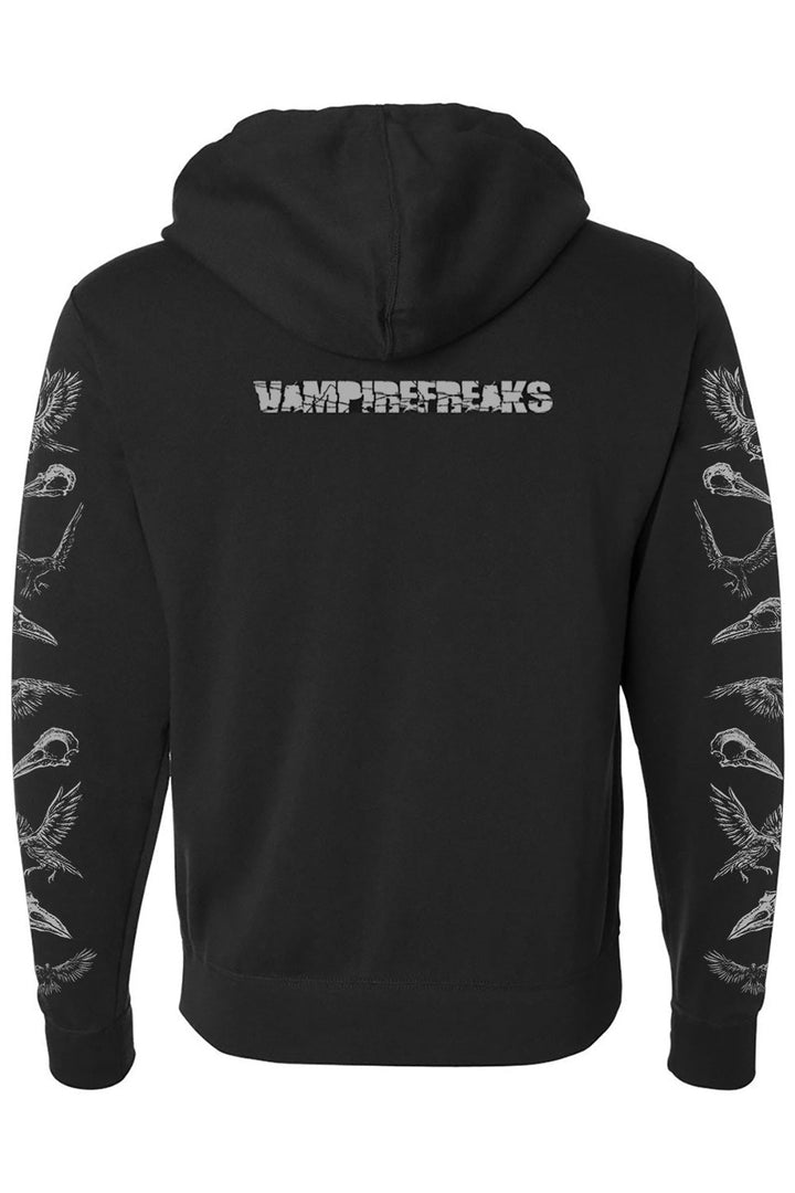 Edgar Allan Poe Hoodie [Zipper or Pullover] - mens outerwear - VampireFreaks - VampireFreaks