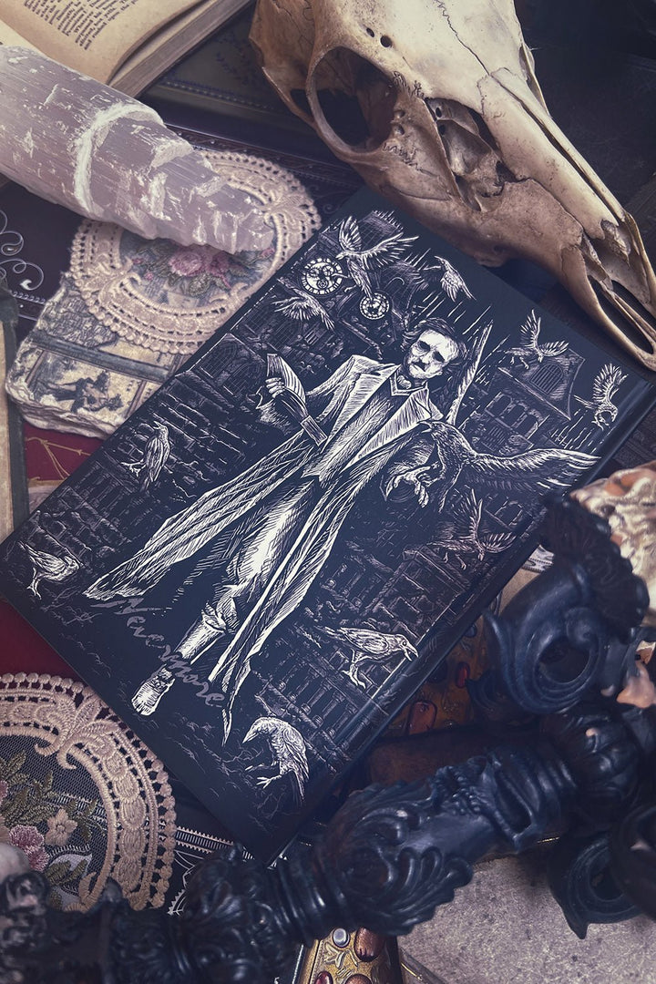 Edgar Allan Poe Raven Journal - stationery - VampireFreaks - VampireFreaks