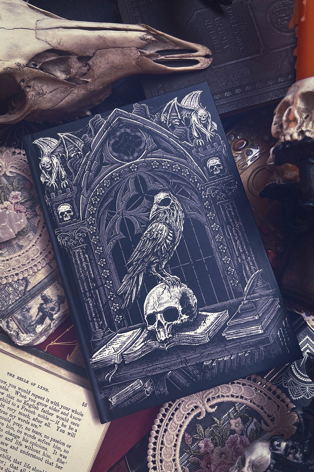 Edgar Allan Poe Raven Journal - stationery - VampireFreaks - VampireFreaks