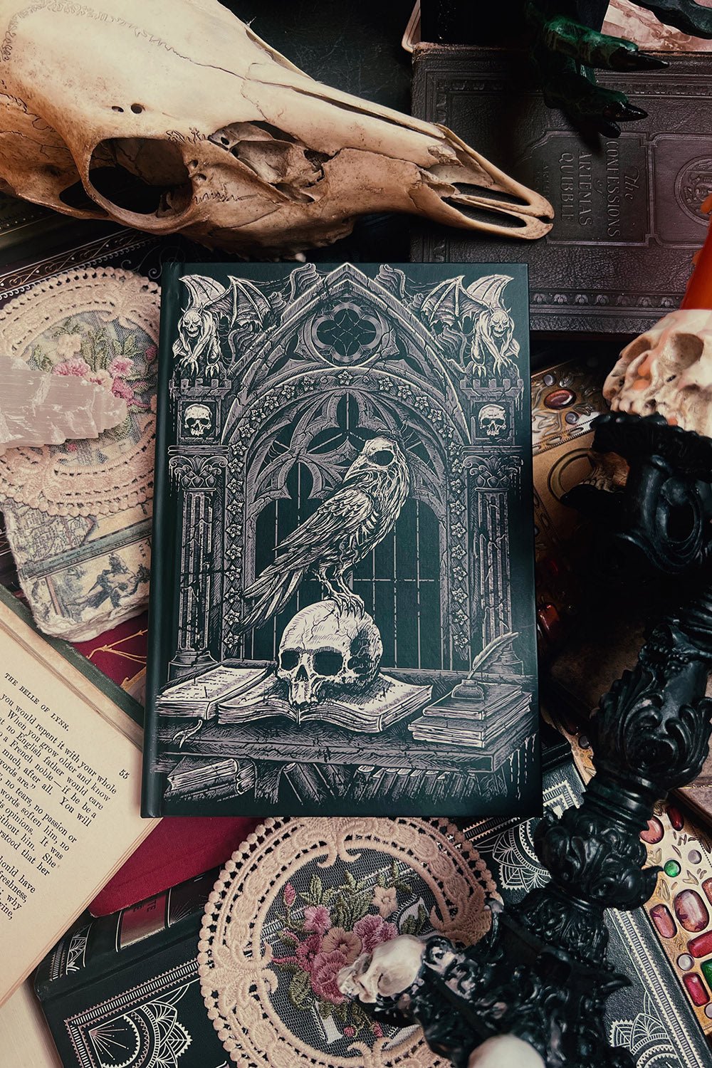 Edgar Allan Poe Raven Journal - stationery - VampireFreaks - VampireFreaks