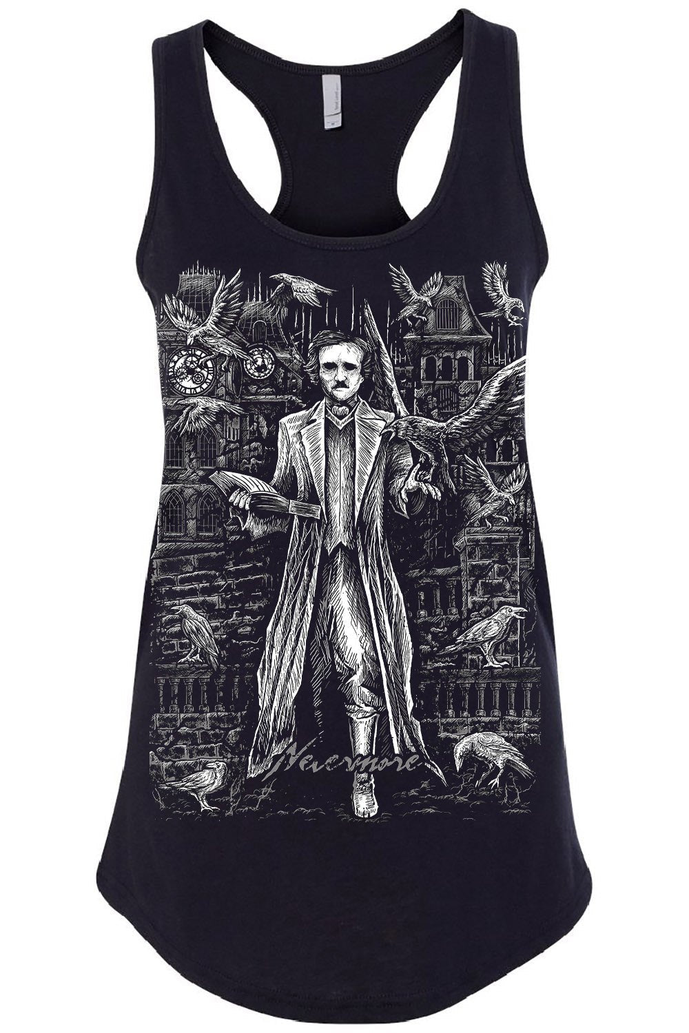 Edgar Allan Poe T-shirt - graphic t-shirt - VampireFreaks - VampireFreaks