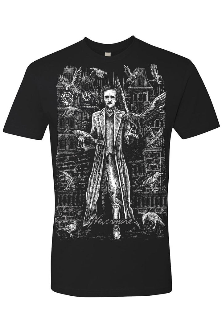 Edgar Allan Poe T-shirt - graphic t-shirt - VampireFreaks - VampireFreaks