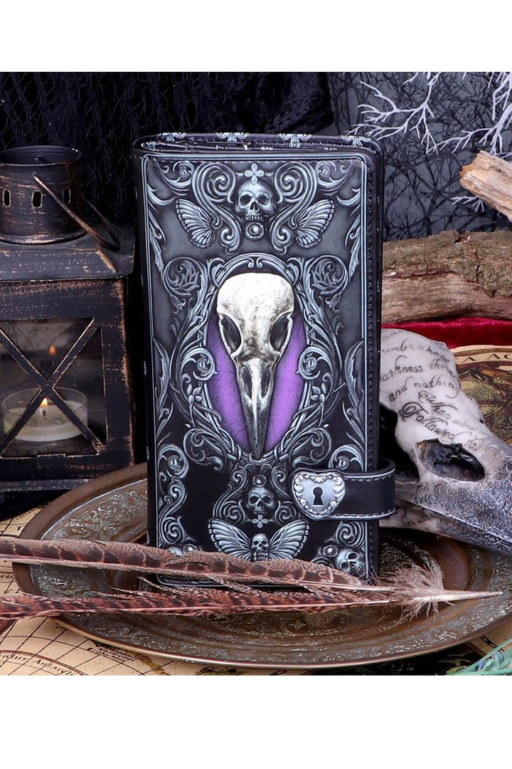 Edgar's Raven Wallet - bags & wallets - VampireFreaks - Nemesis Now