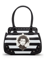 striped tim burton bag purse
