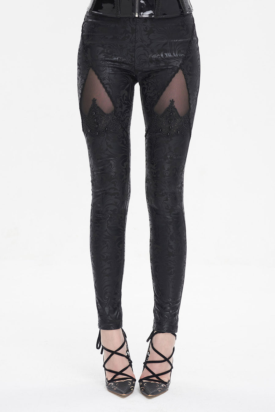 vampire goth leggings