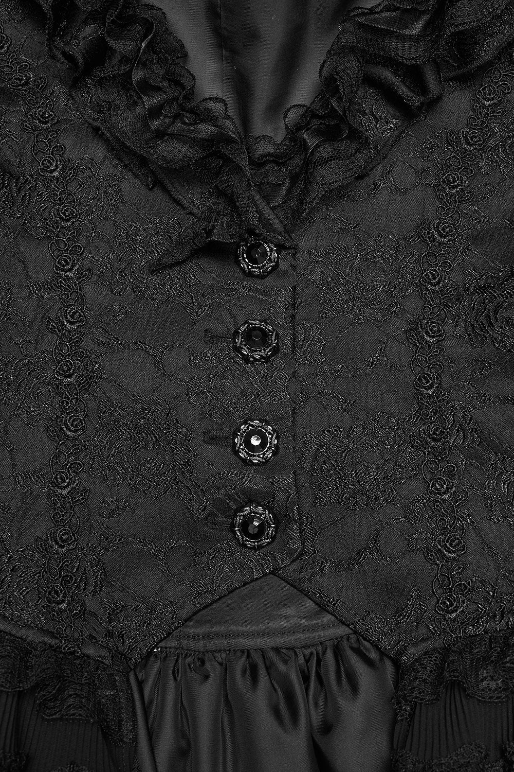 Edwardian ruffled vest