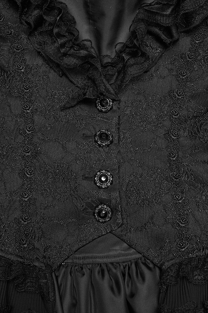 Edwardian ruffled vest